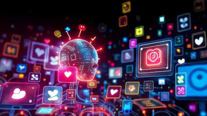 Contenido digital vibrante y moderno