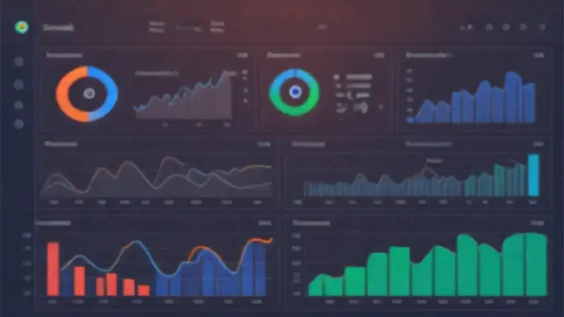 Un panel digital moderno e informativo
