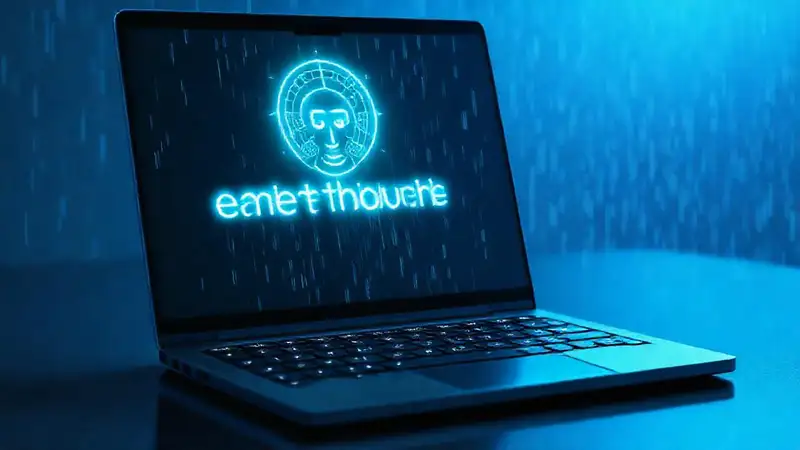 Una interfaz futurista, suave y digital