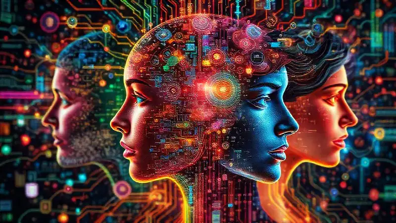 Arte digital futurista, cautivador e intrigante