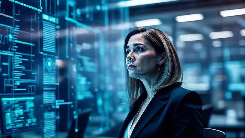 Una ejecutiva enfrenta la transformación digital