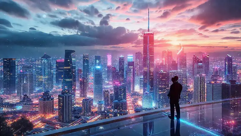 Ciudad futurista