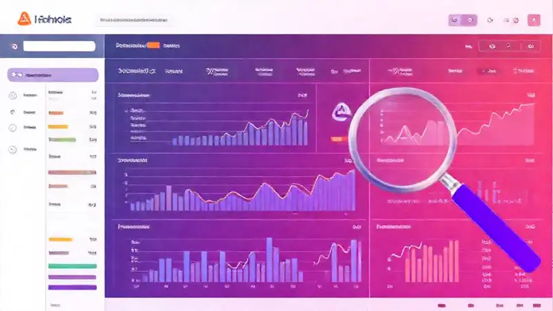 Un panel de análisis digital visualiza datos