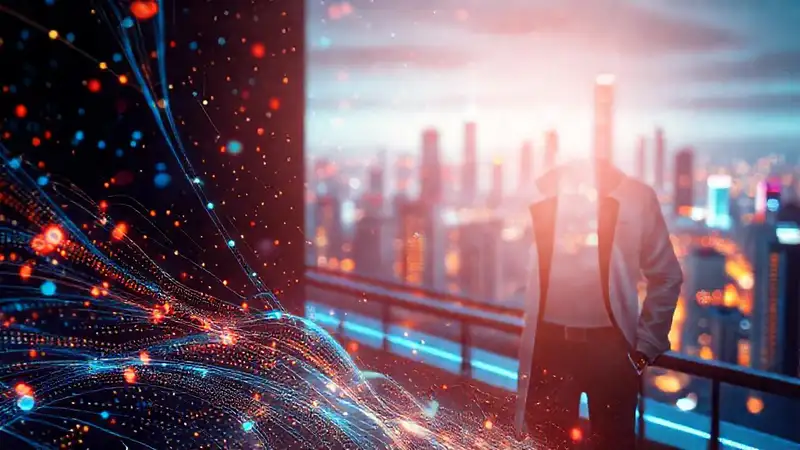 Arte digital futurista y visualmente impactante