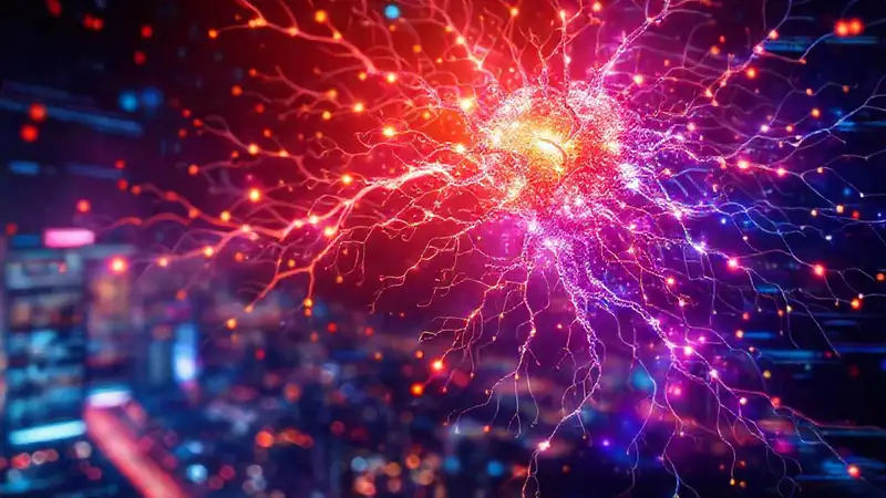Redes neuronales digitales crean un futuro vibrante