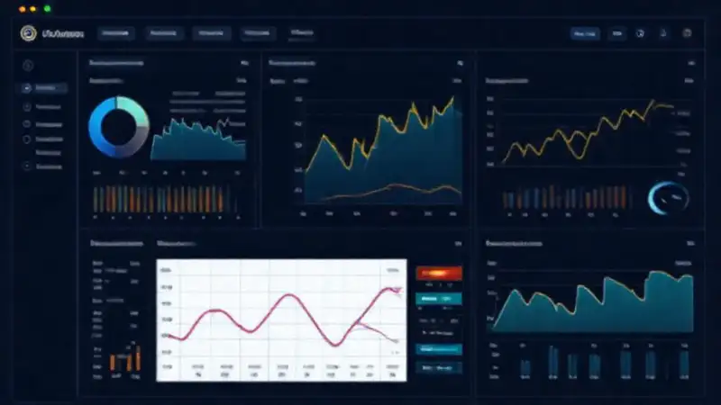Paneles de datos analíticos visuales son limpios