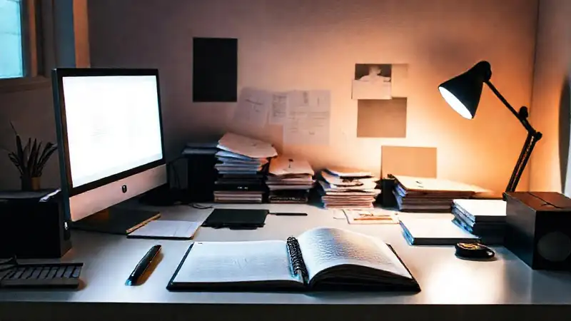 Un escritorio minimalista inspira productividad y calma