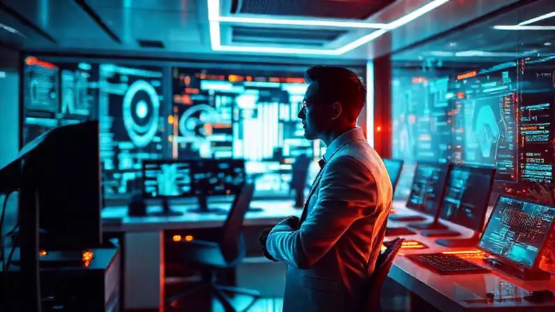 Un despacho futurista con inteligencia artificial
