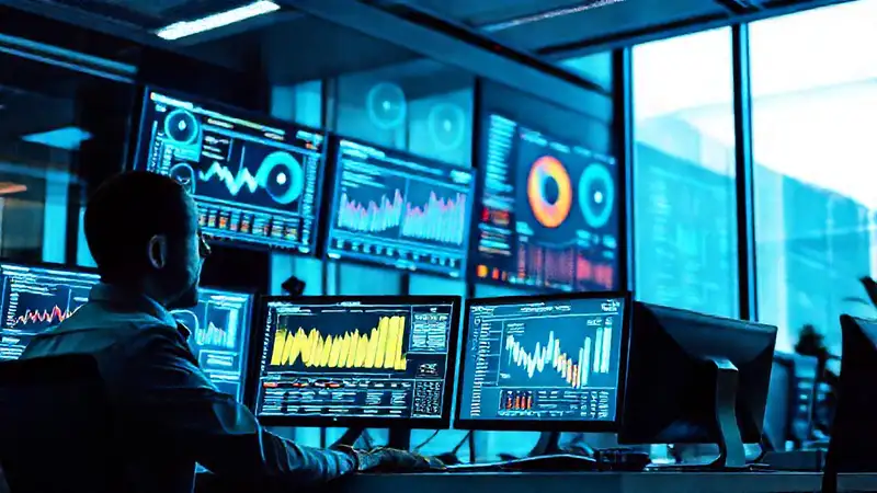 Oficina moderna: análisis serio y datos