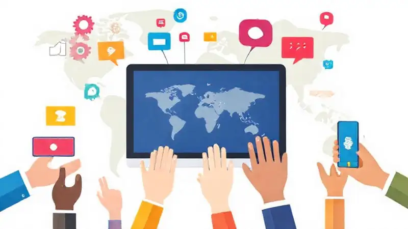 Redes sociales globales e interactivas
