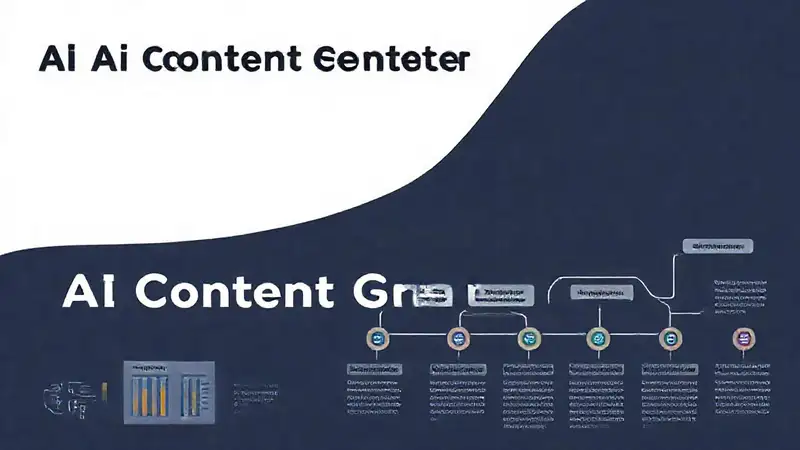 Generador de contenido AI con diseño moderno