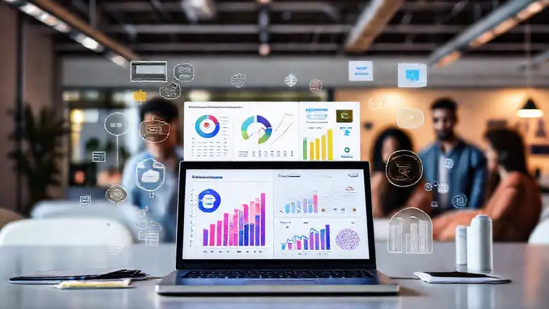 Marketing digital moderno y dinámico prospera