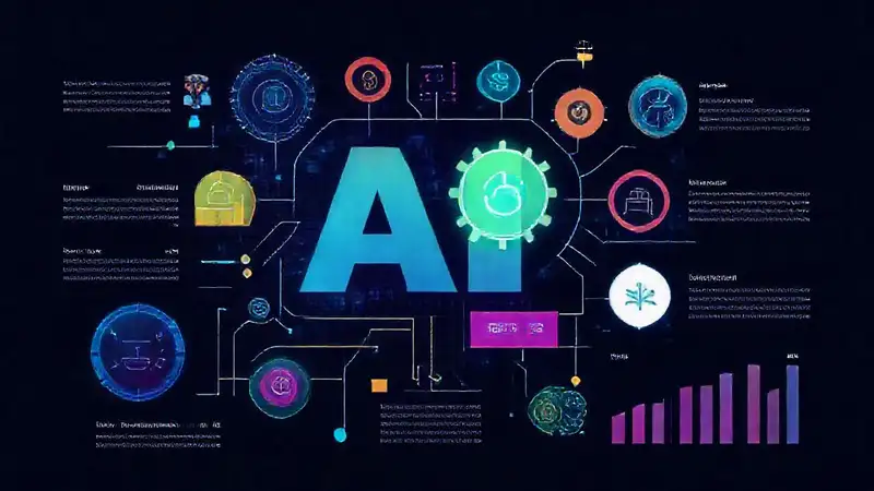 Diseño digital futurista y colorido
