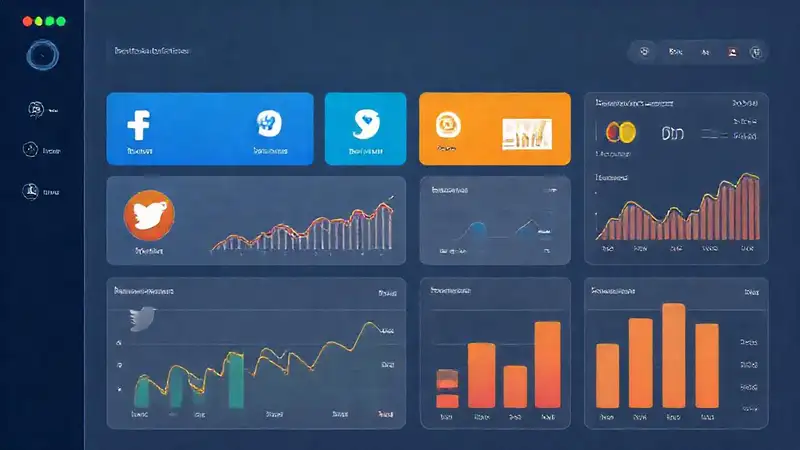 Es un panel digital informativo y moderno
