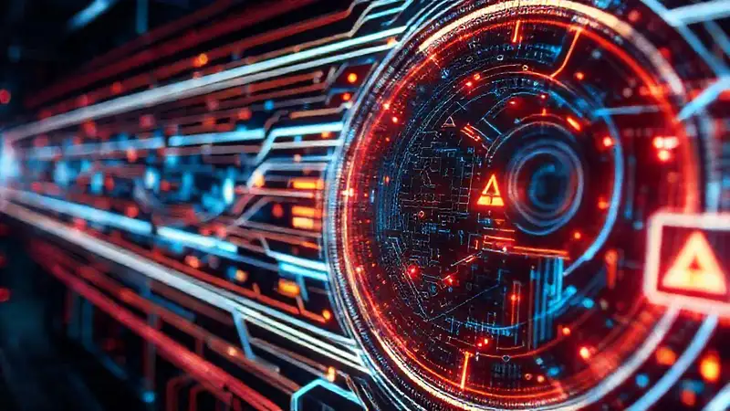 La IA visualiza datos futuristas y alertas