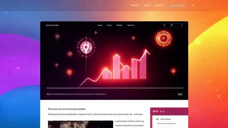 Interfaz futurista digitalmente optimista y vibrante