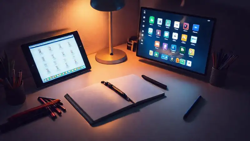 Un escritorio minimalista favorece la concentración creativa