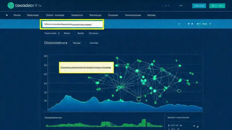 Captura visual elegante de datos conectados