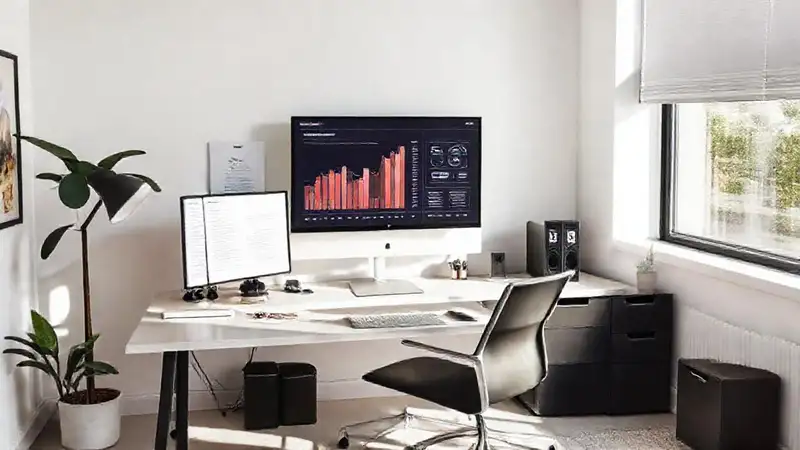 Un espacio de trabajo minimalista y profesional