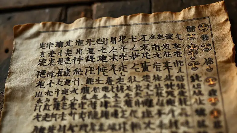Un manuscrito antiguo irradia esperanza y misterio