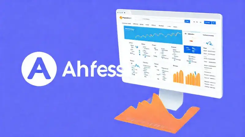 Ahrefs presenta datos web profesionales visuales