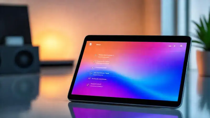 Una tablet digital moderna y útil