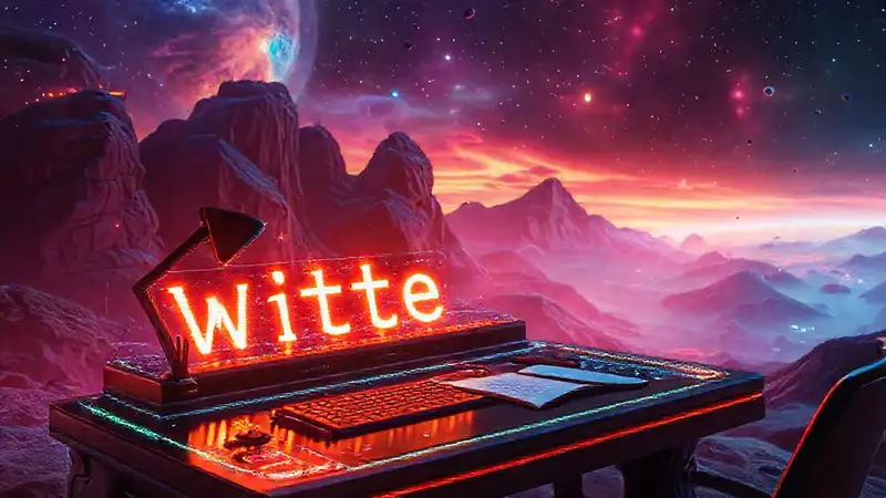 Escritura futurista: interfaz holográfica y ambiente onírico