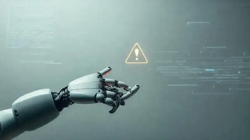 Robot minimalista transmite una alerta sutil