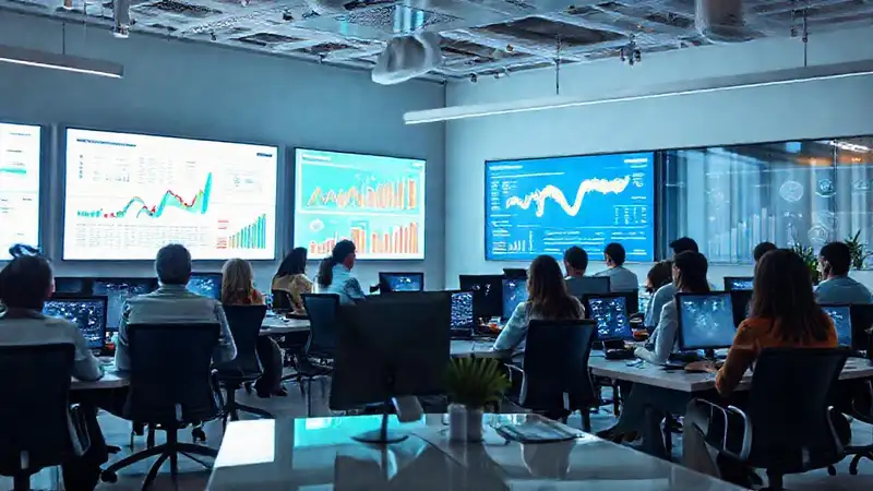 Oficina moderna, digital y colaborativa