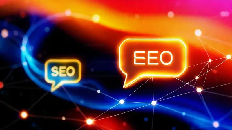 Interfaz tecnológica digital y vibrante