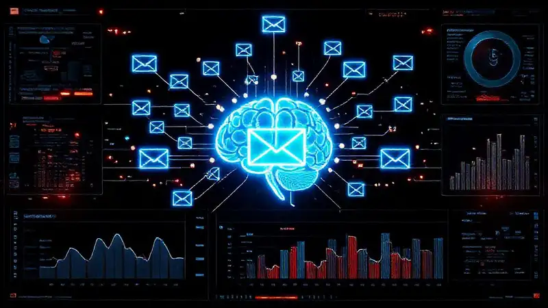 Interfaz digital futurista y analítica