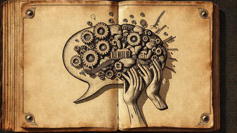 Libro ilustrado, intelectual y misterioso