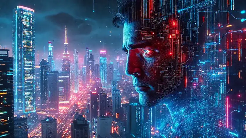 Ciudad futurista y datos problemáticos