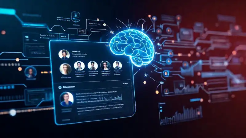 Correo electrónico futurista, inteligente y optimista
