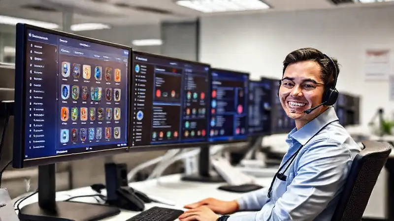 Un espacio de trabajo digital profesionalmente organizado