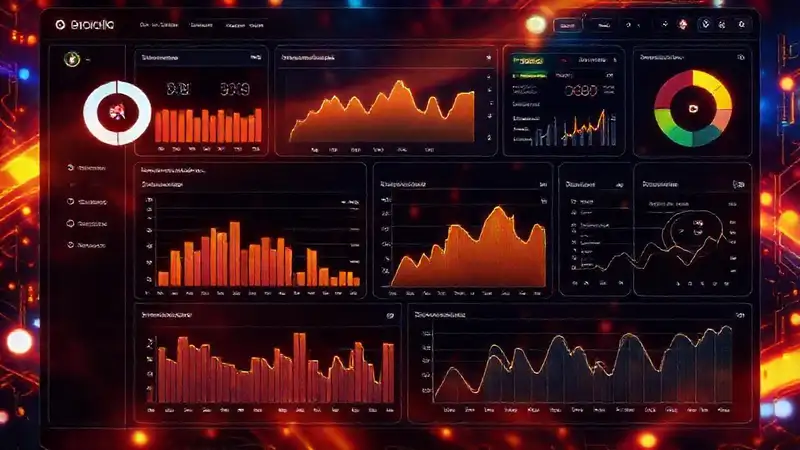 Panel de IA visualiza datos diversos