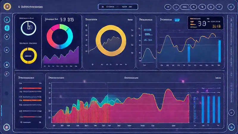 Interfaz de IA visualmente informativa y clara
