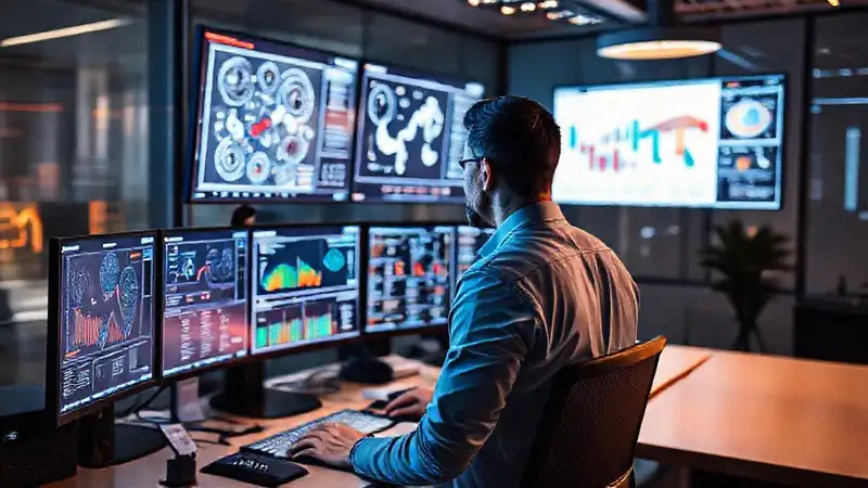Oficina moderna: tecnología, datos y productividad