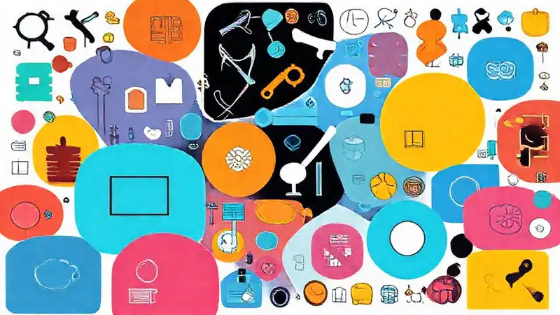 Arte digital vibrante y analítico complejo