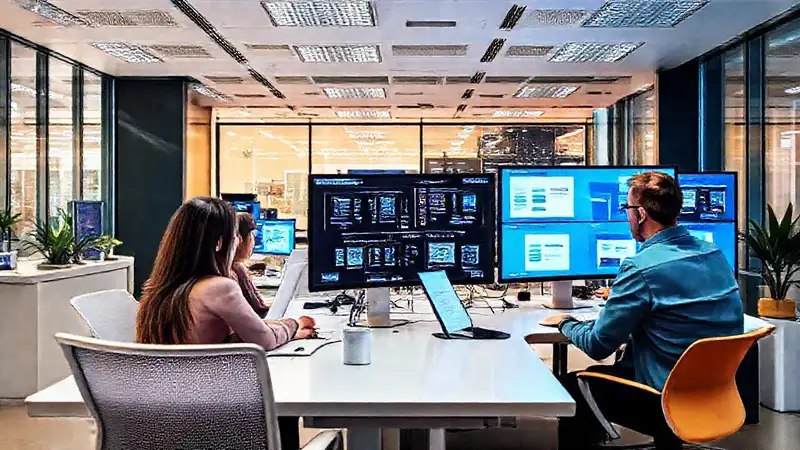 Un espacio de trabajo creativo y moderno