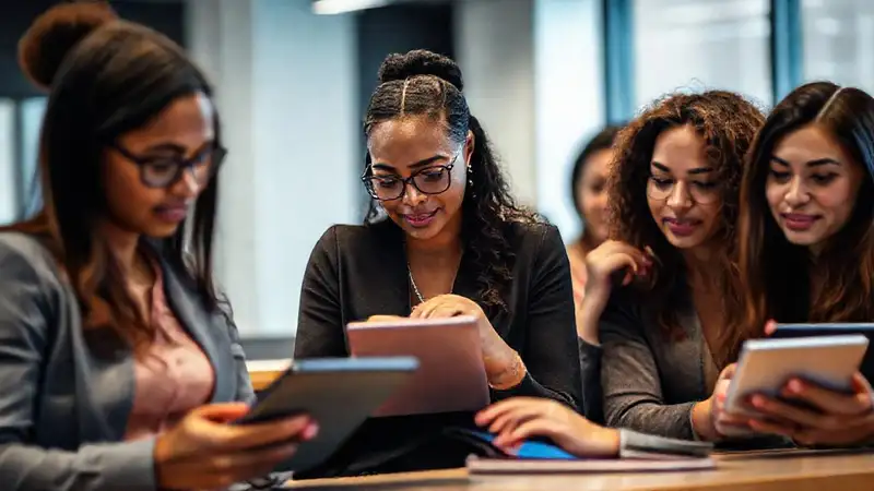 Aula moderna: docentes, tabletas y aprendizaje