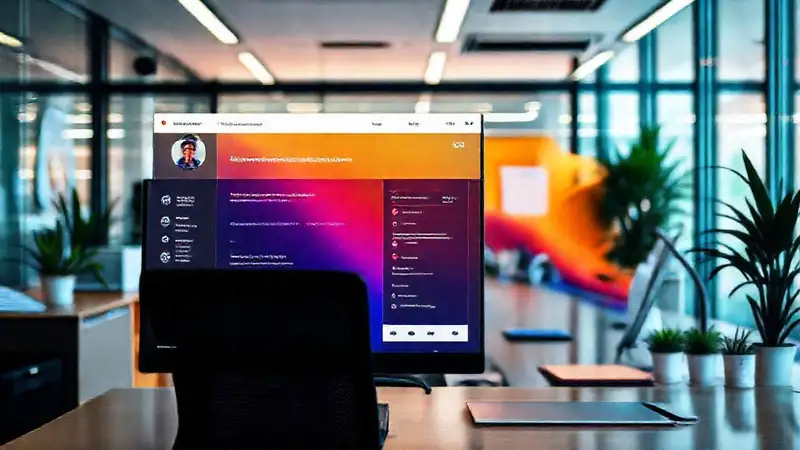 Un espacio de trabajo moderno y creativo