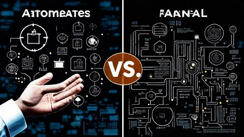 Interfaces digitales contrastan con la mano humana